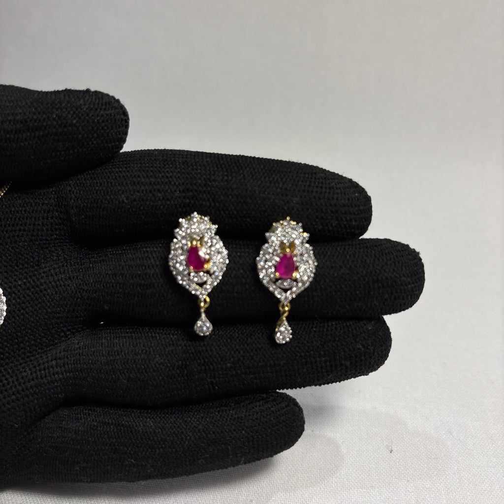 Ruby Aura Pendant
