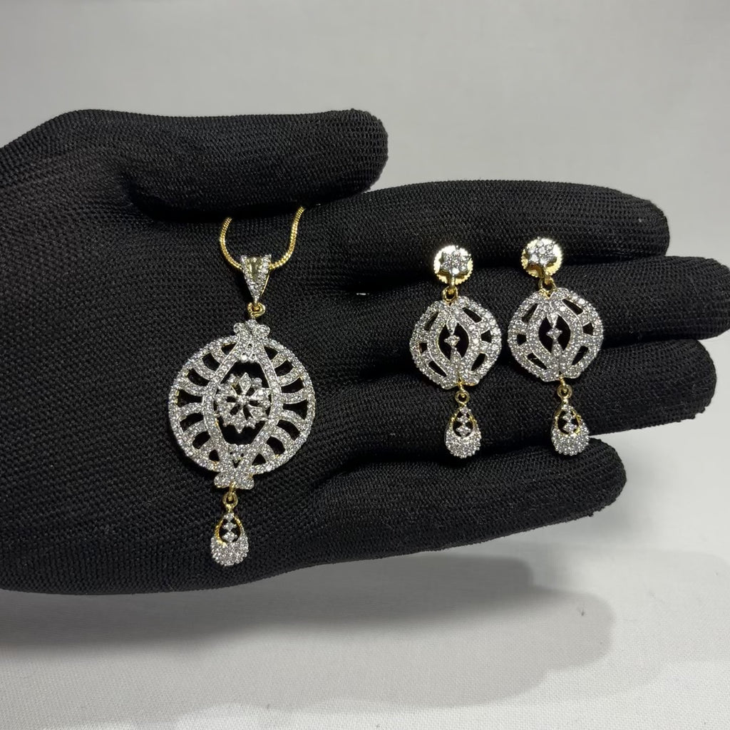 Celestial Bloom Pendant Set