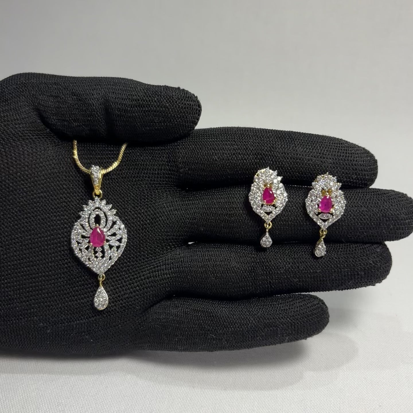 Ruby Aura Pendant